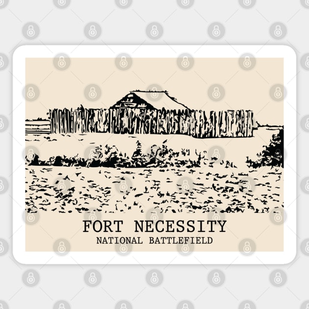 Fort Necessity National Battlefield Magnet by Lakeric